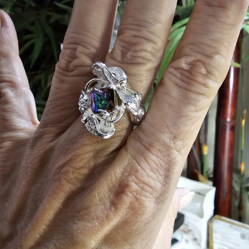 Sterling Siver Mermaid 🧜‍♀️ Ring - Picture 11 of 17